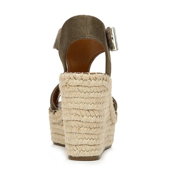 Franco Sarto Women's Treasure 2 Spadrille Sandals Olive Green Sizes 7.5 - 9 NWB - Picture 5 of 13